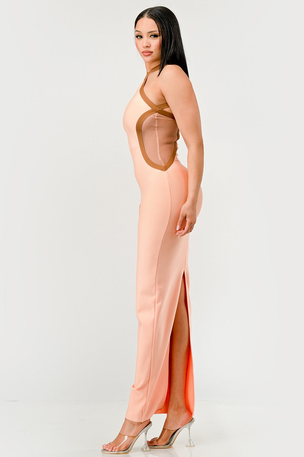 Peaches and Cream Infinity Gown Bandage Dress - MeeeShop Women's Fashion