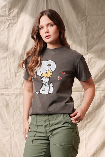 Peanuts Bff on Stencil Tee in XS - Peanuts Friendship Shirt (top)