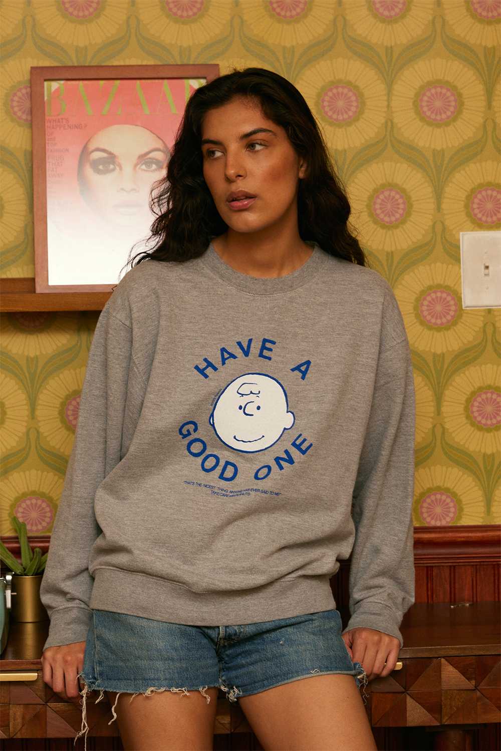 Peanuts Have a Good One Authentic Vintage Sweatshirt in S (top)