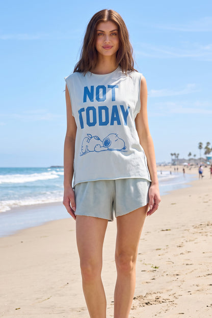 Peanuts Not Today Tank in XS (top)