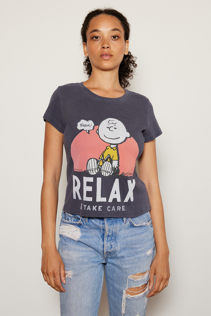 Peanuts Relax Baby Tee in S view 2 (top)