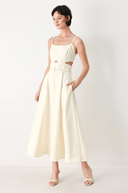 pearl moon woven Pearl Moon Woven Midi Dress view 11 (dress) - shop at us.meeeshop