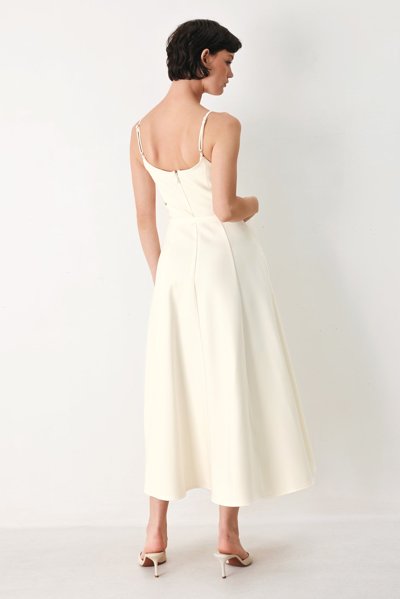 pearl moon woven Pearl Moon Woven Midi Dress view 13 (dress) - shop at us.meeeshop