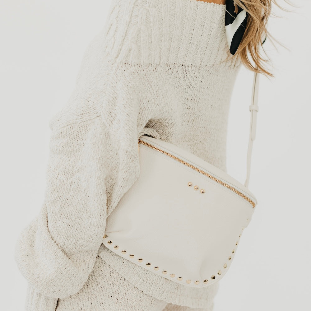 Pebbled Sabrina Studded Bum Bag view 5