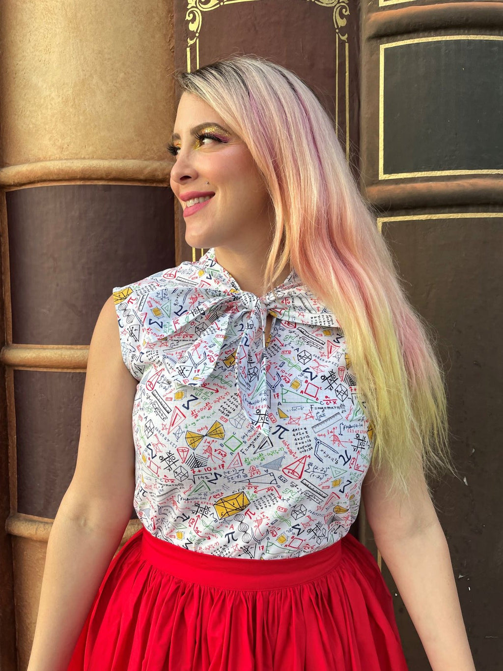 Peggy Swing Skirt in Red XL view 5 (skirt) - peggy swing dress, peggy skirt, peggy set - shop at us.meeeshop