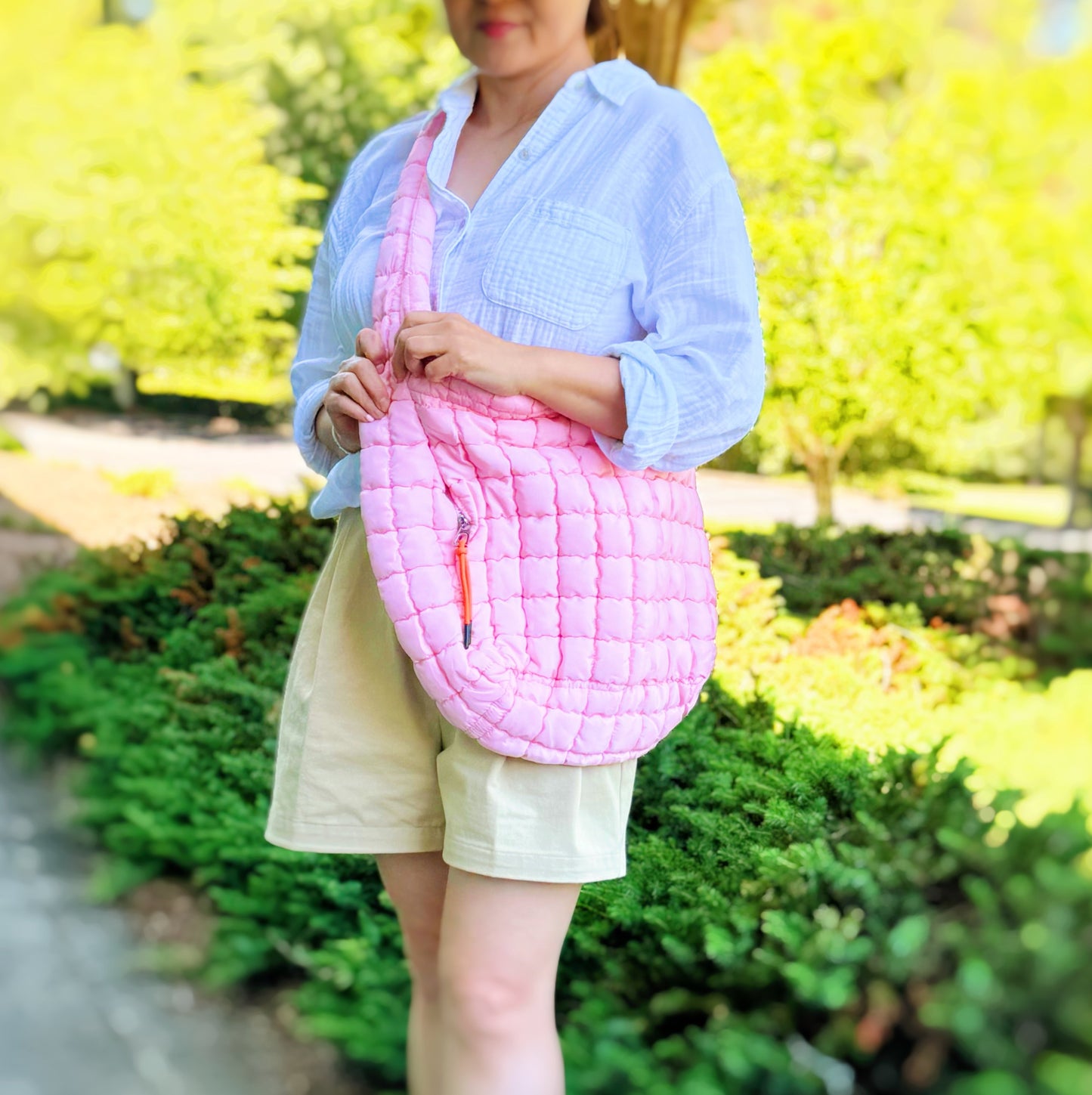 Perfect Puffy Large Quilted Bag view 4 - Best Puffy Bag