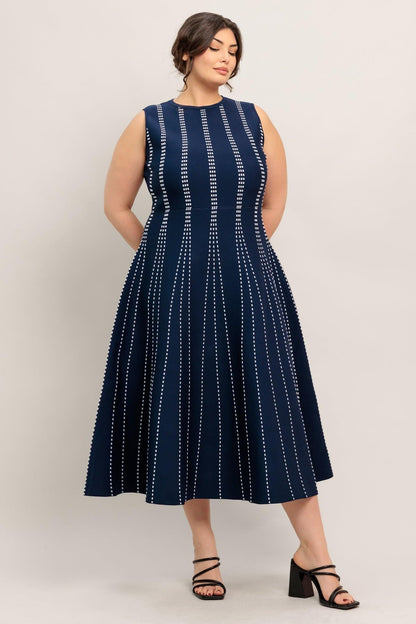 Perfectly Poised Jacquard Sweater Midi Dress view 24 - Perfectly Sweatshirt