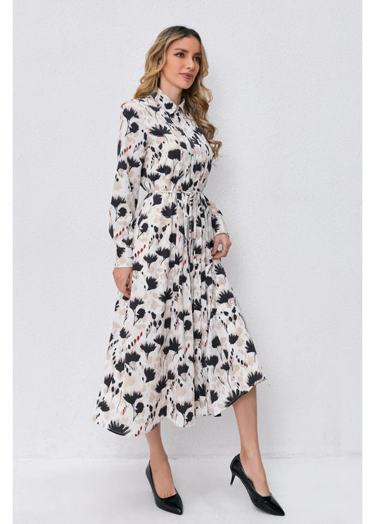 Petal Cascade Midi Dress in S view 2 - Petal And Pup Cascade Dress