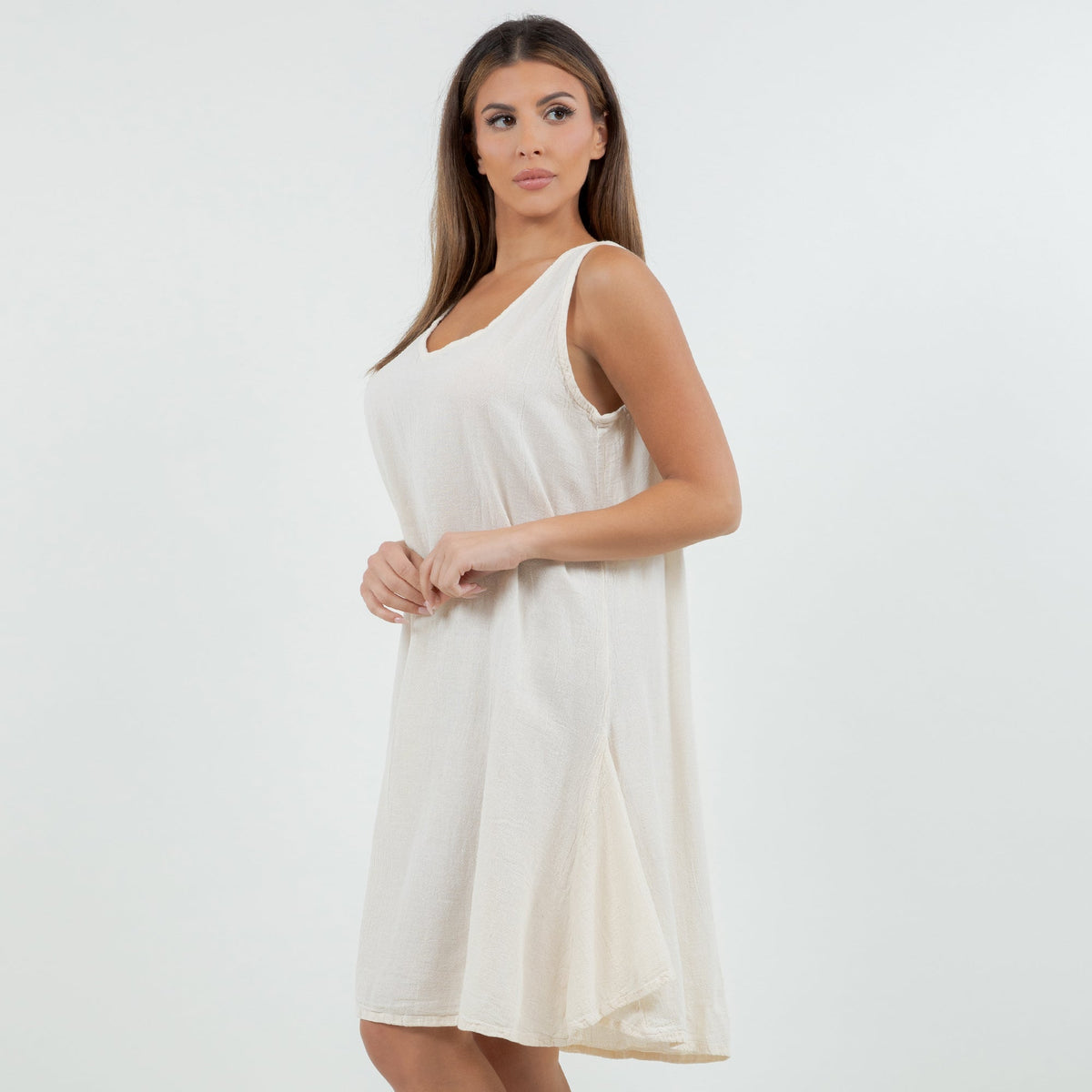 Peyton Dress 100% Cotton Gauze - MeeeShop Women's Fashion