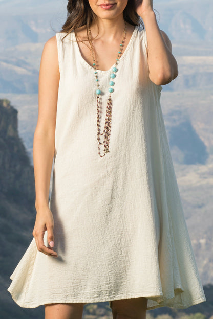 Peyton Dress 100% Cotton Gauze in 0 (XS/S) - Peyton 100 Cotton Maxi Dress