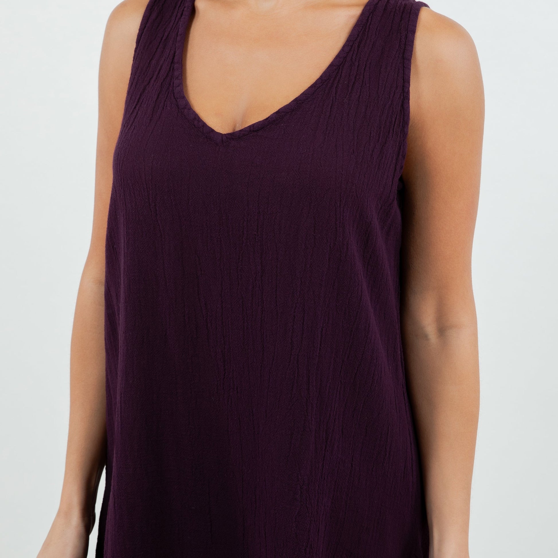 Peyton Dress 100% Cotton Gauze in 0 (XS/S) view 6 - Peyton 100 Cotton Maxi Dress