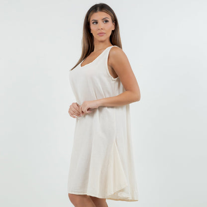 Peyton Dress 100% Cotton Gauze in 0 (XS/S) view 9 - Peyton 100 Cotton Maxi Dress