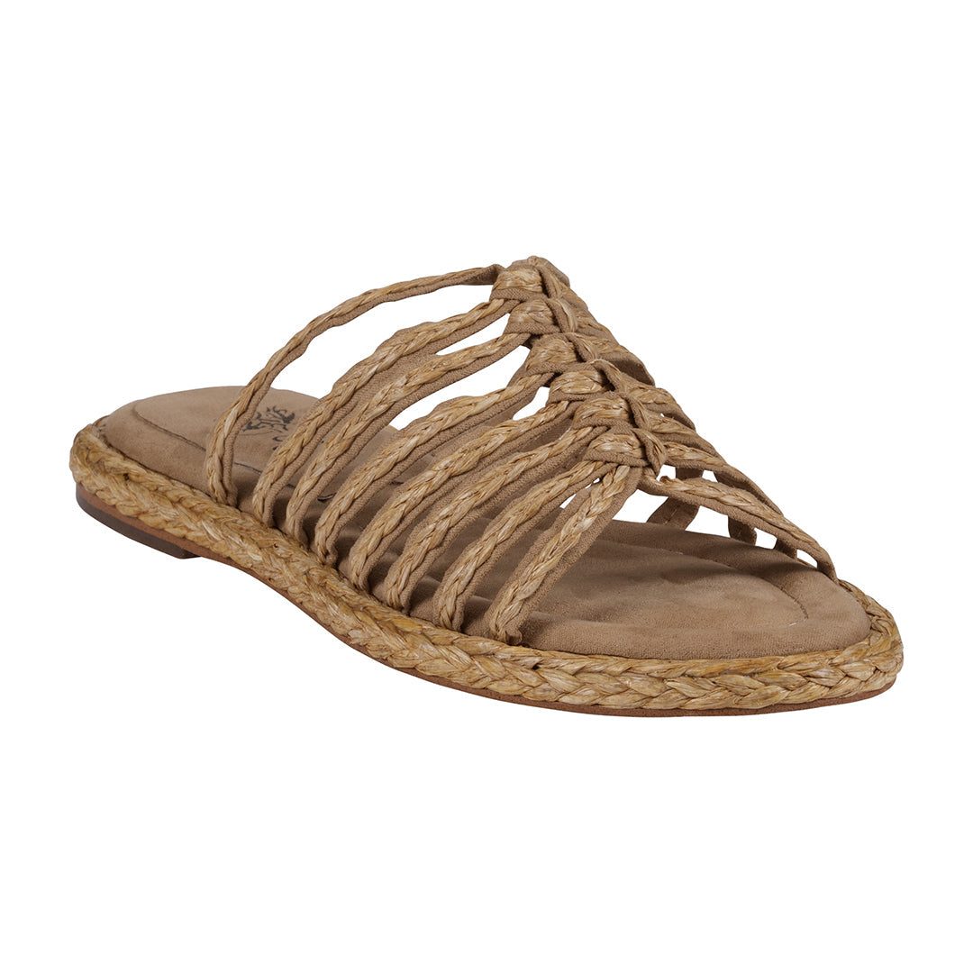 Phoenix Espadrille Strappy Flat Sandals Natural (shoe) - sandals 1, flat sandals 1 - shop at us.meeeshop
