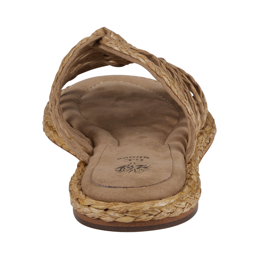 Phoenix Espadrille Strappy Flat Sandals Natural view 3 (shoe) - sandals 1, flat sandals 1 - shop at us.meeeshop