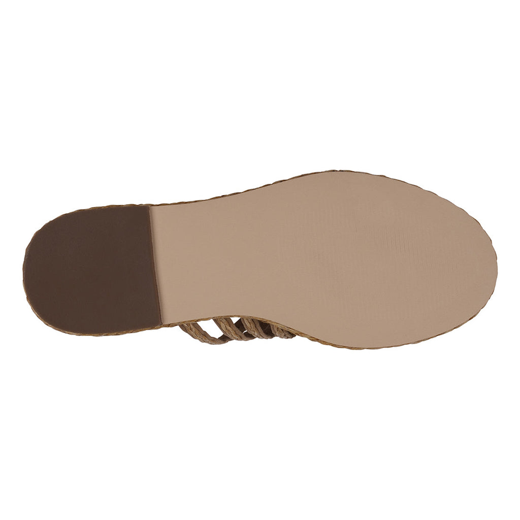 Phoenix Espadrille Strappy Flat Sandals Natural view 5 (shoe) - sandals 1, flat sandals 1 - shop at us.meeeshop