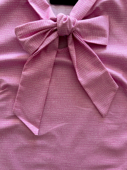 Pink Dot Bow Top in XL view 4 - Pink Dot At Top Of Apple Watch