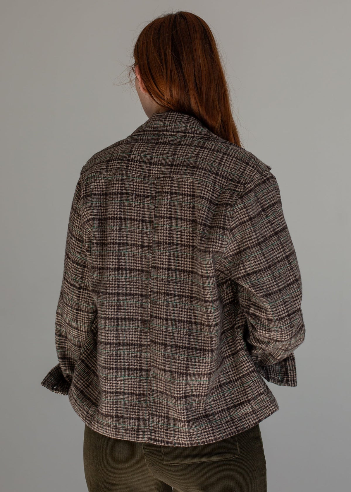 Plaid Chore Jacket - MeeeShop Women's Fashion