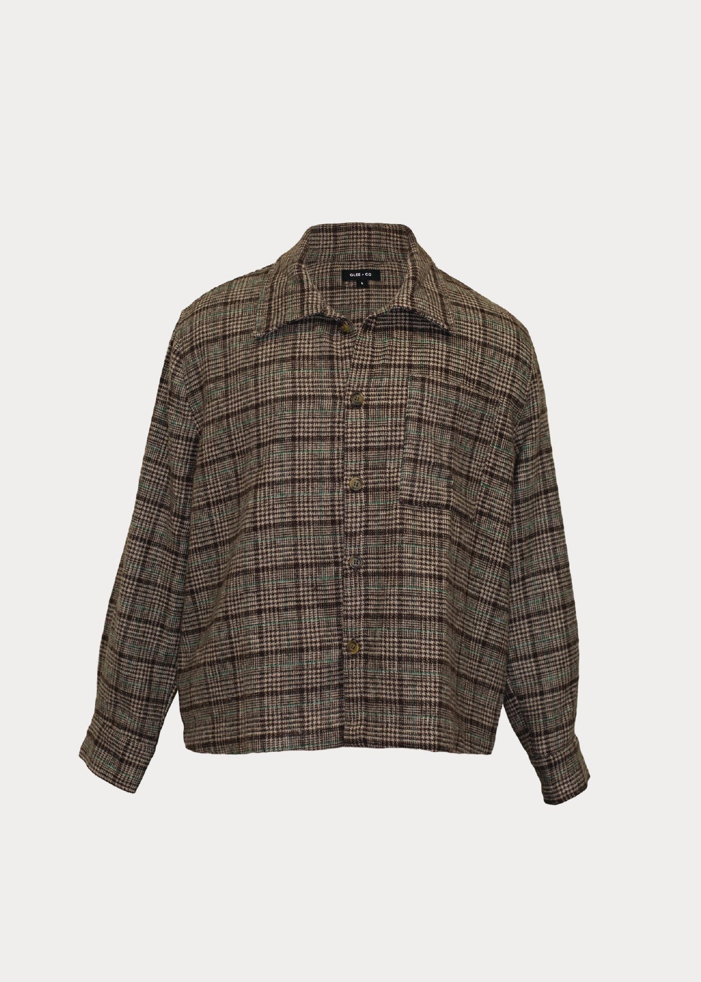 Plaid Chore Jacket in XXL view 5 - Plaid Chore Jacket Women (layer)
