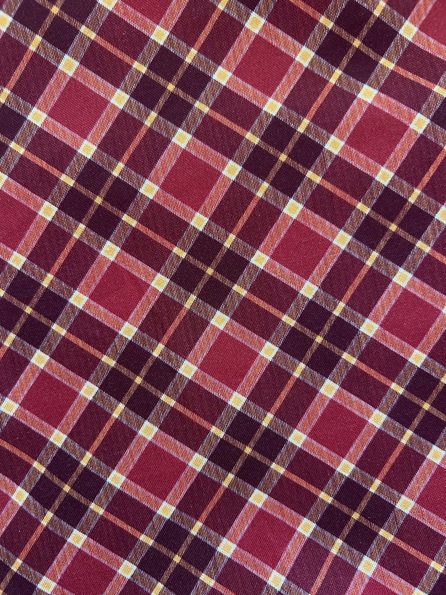 Plaid Vintage Dress in XL view 5 - Vintage Plaid Dress