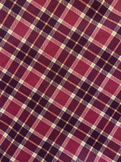 Plaid Vintage Dress in XL view 5 - Vintage Plaid Dress