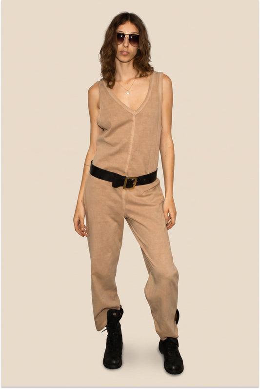 playa jumpsuit camel Playa Jumpsuit - Camel XS (one-piece) - shop at us.meeeshop