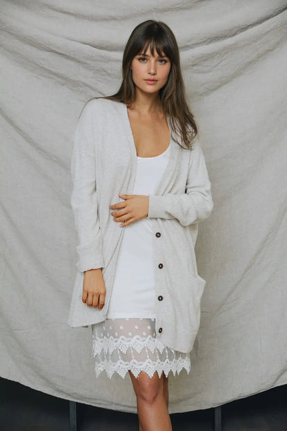 Polkadot Lace Slip Dress - MeeeShop Women's Fashion