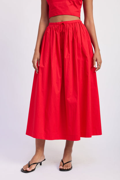 Poppy Midi Skirt in White view 4 - Poppy Midi Dress