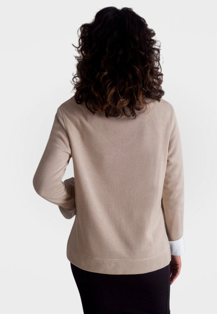 Power Vee 'sweater' Sweatshirt - Charcoal Gray in XL view 5 - Power Sweater (top)