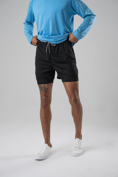 Powerful Shorts in Dark Brown view 13 (bottom)