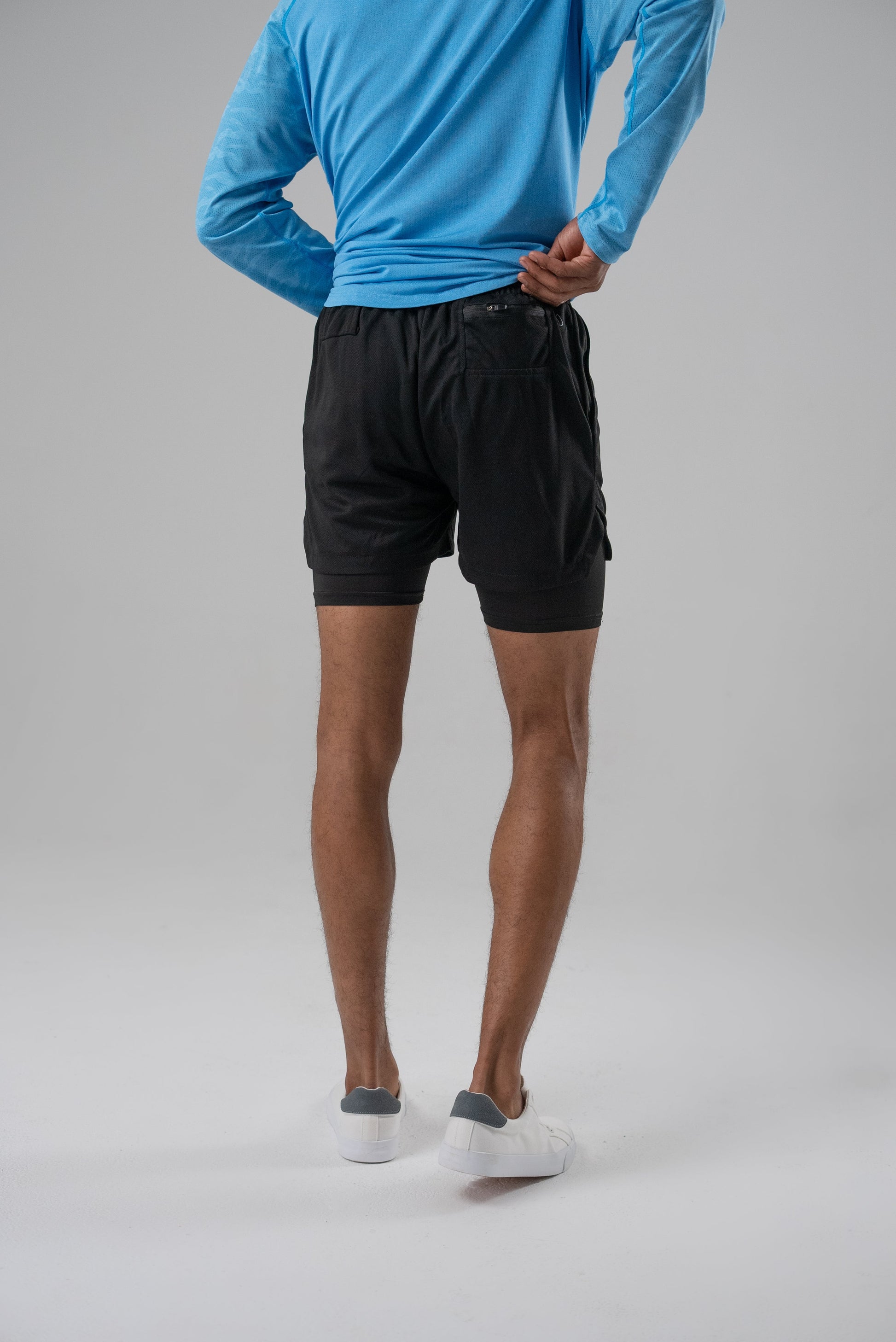 Powerful Shorts in Dark Brown view 14 (bottom)