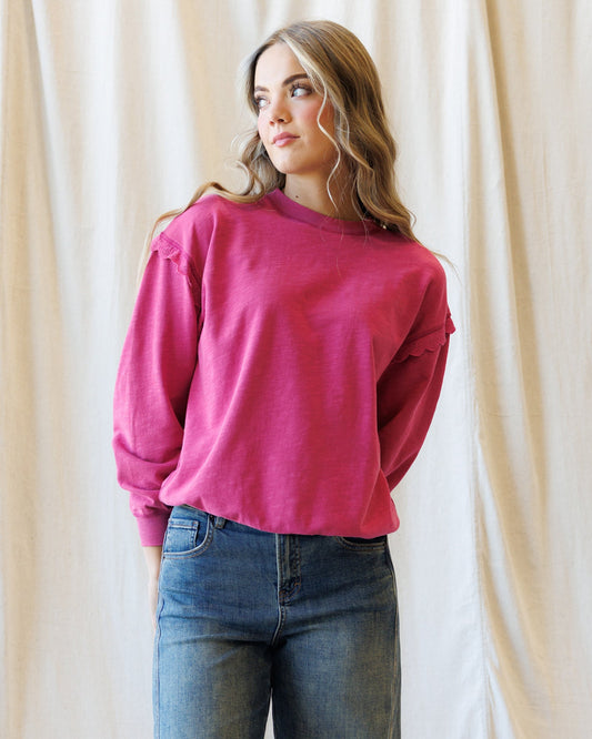 Prep & Pretty Pullover in XS (top)