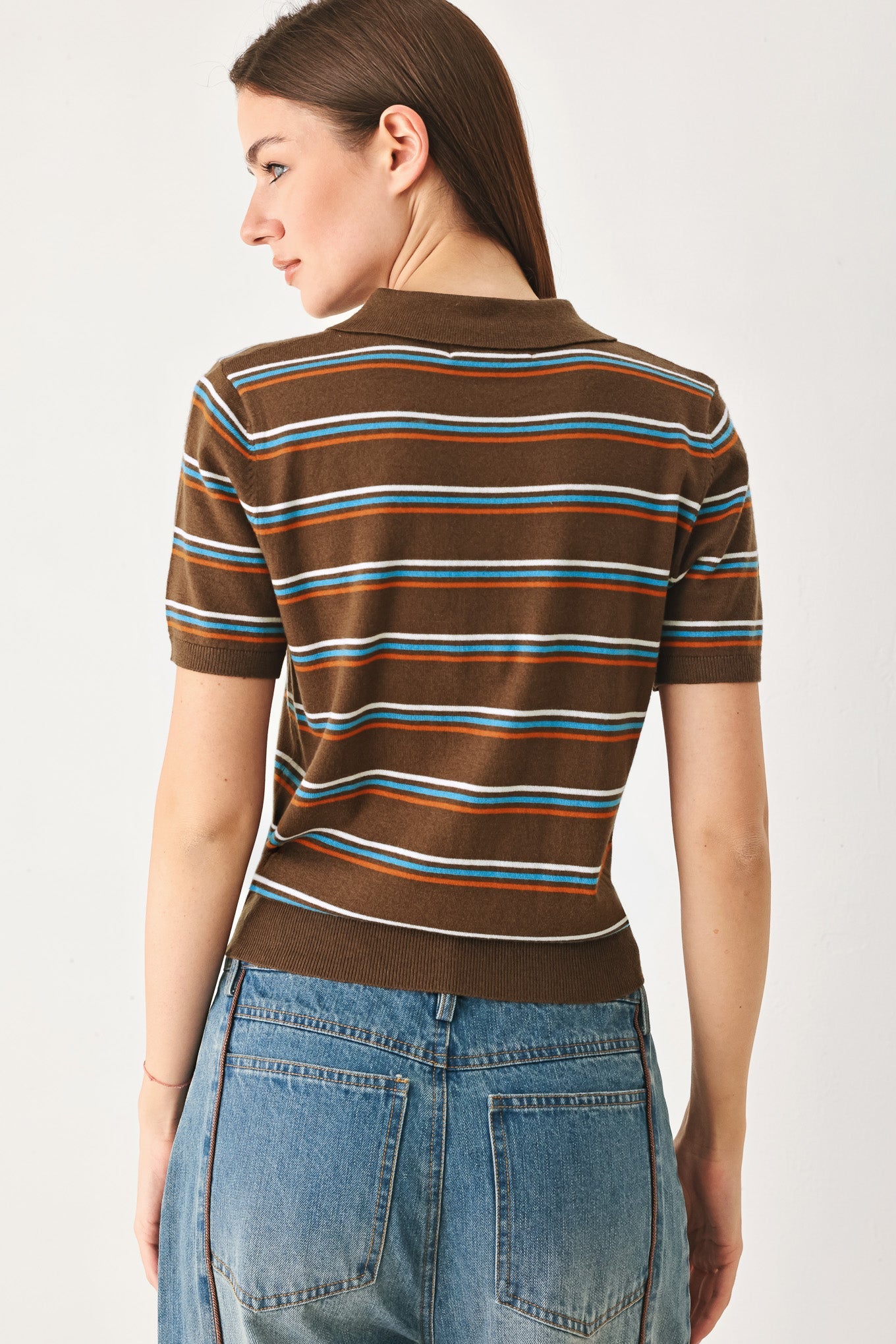 Pretty in Paradise Polo Top view 13 - Pretty Good Top