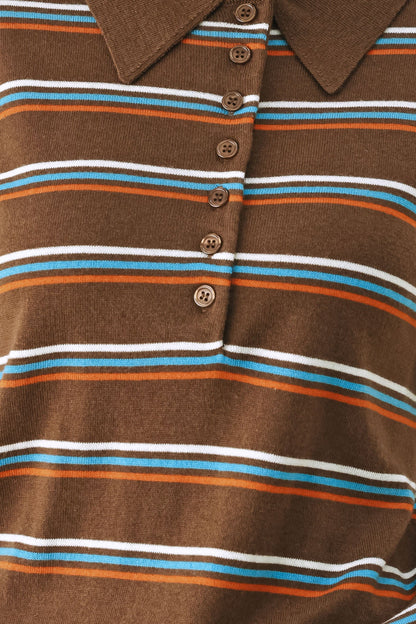 Pretty in Paradise Polo Top view 14 - Pretty Good Top