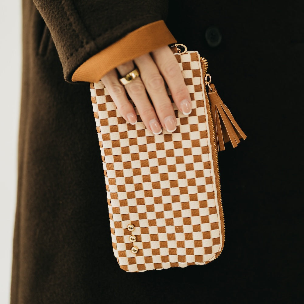 Pretty Simple Emma Woven Clutch Wristlet view 10 - Emma Woven Bag
