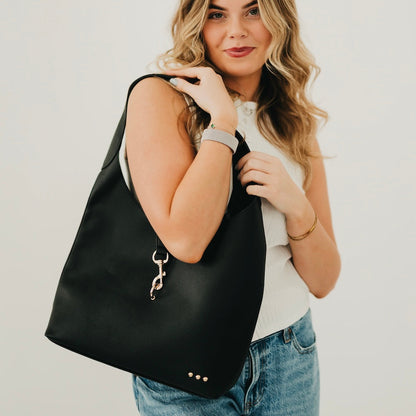 Pretty Simple Haddie Hobo Vegan Leather Tote view 8 - Hobo Heidi Tote (bag)
