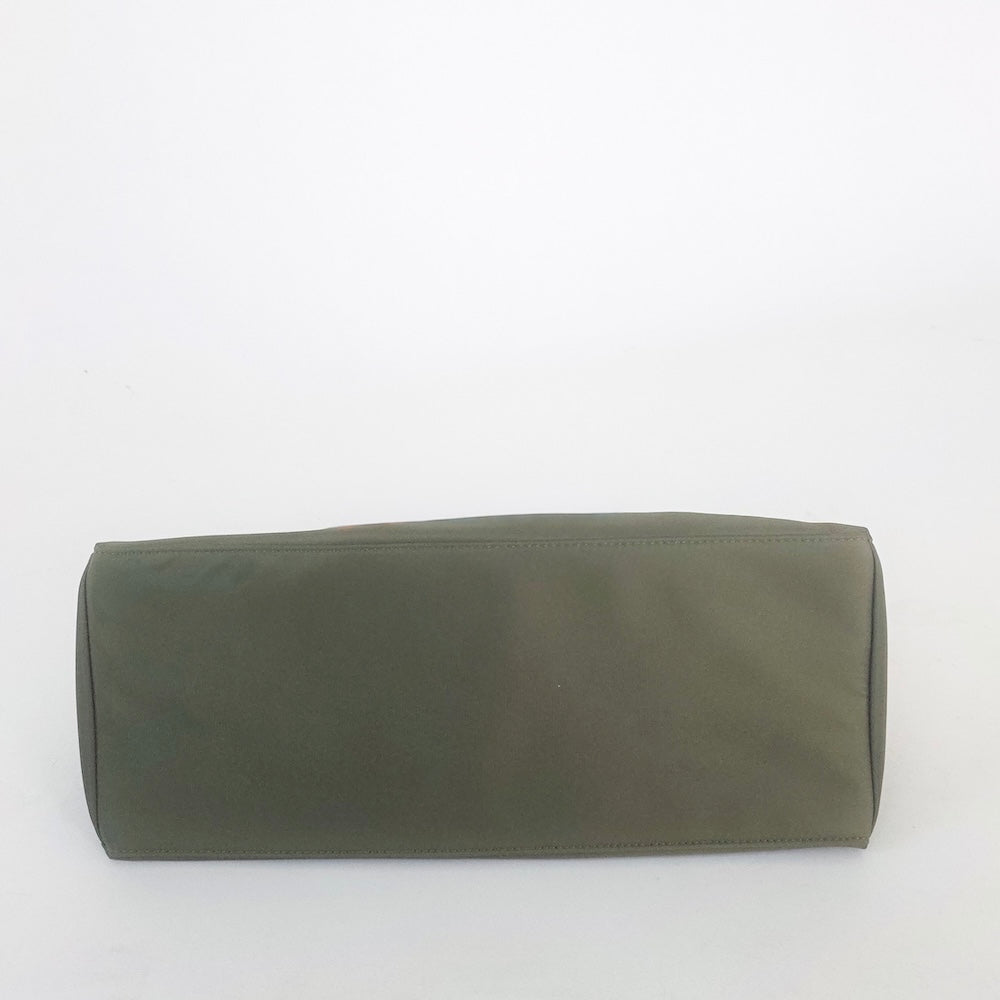 Pretty Simple Nikki Nylon Slouchy Shoulder Bag in Cream view 10 - Niki Nylon Bag