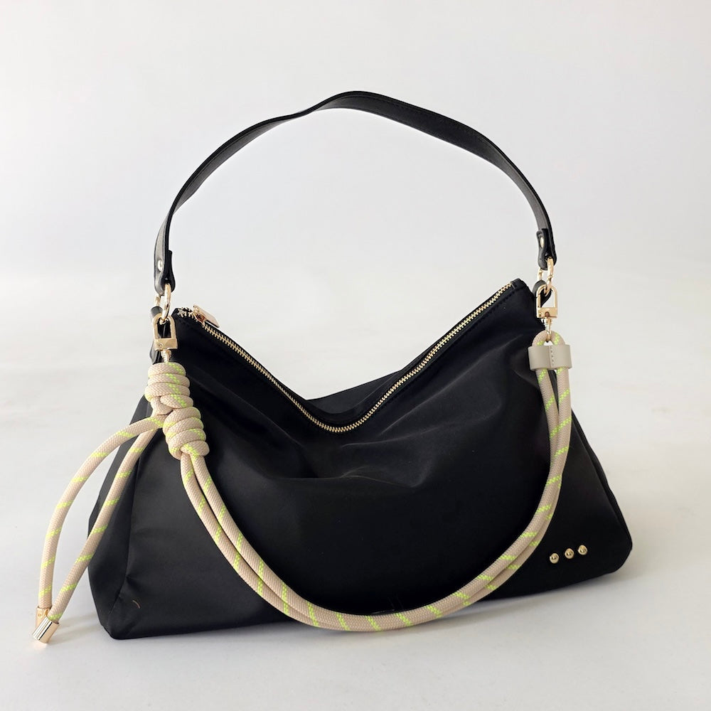 Pretty Simple Nikki Nylon Slouchy Shoulder Bag in Camo view 4 - Niki Nylon Bag