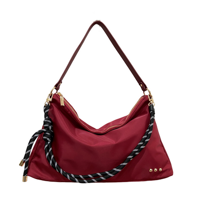 Pretty Simple Nikki Nylon Slouchy Shoulder Bag view 12 - Niki Nylon Bag