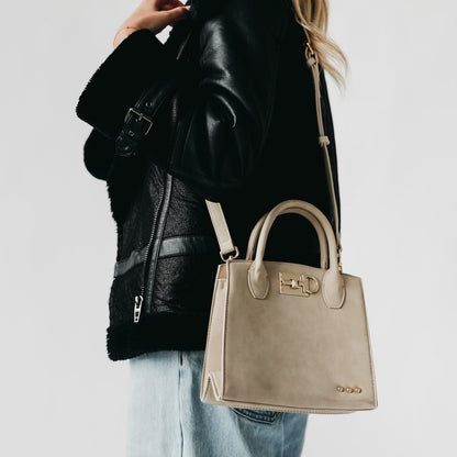 Pretty Simple Nixie Nubuck Small Tote view 7 - Nixie Boots (bag)