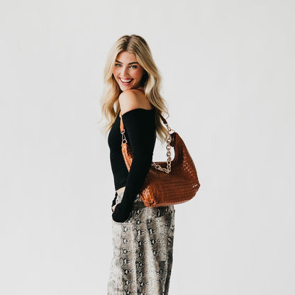 Pretty Simple Sienna Slouchy Woven Shoulder Bag - New Colors! view 27 - Sienna Slouchy Woven Bag