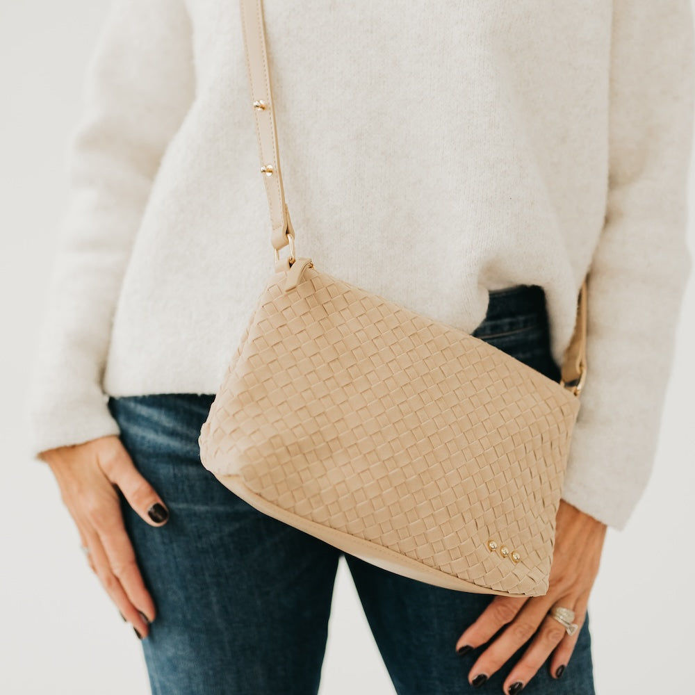 Pretty Simple Suede Harper Hobo Shoulder Bag view 9 - Harper Suede Bag