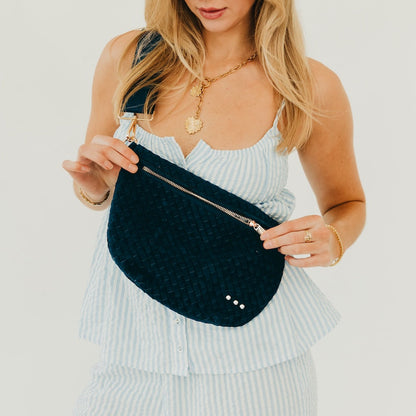 Pretty Simple Suede Westlyn Woven Bum Bag view 11 - Suede Westlyn Bum Bag