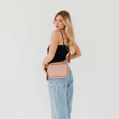 Pretty Simple Woven Willow Camera Crossbody Bag view 26 - Woven Willow Bag