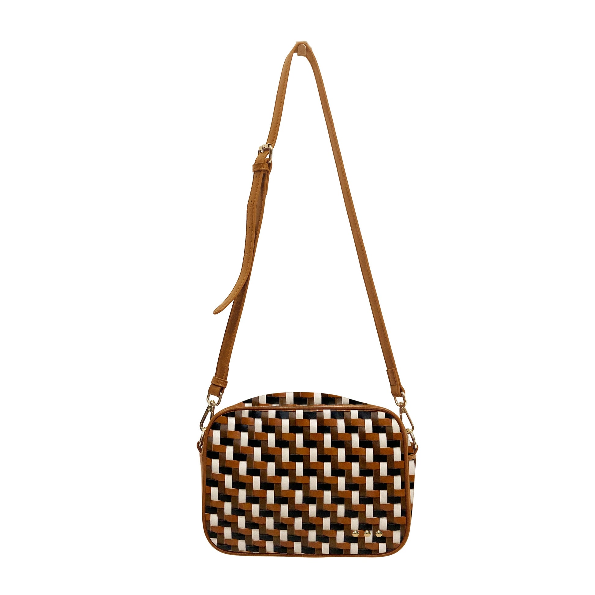 Pretty Simple Woven Willow Camera Crossbody Bag view 28 - Woven Willow Bag