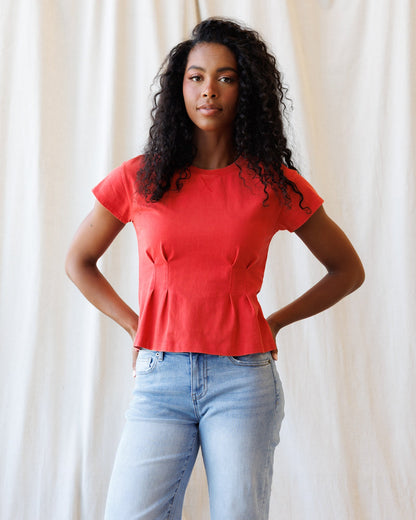Pretty Sporty Tee in XS (top)