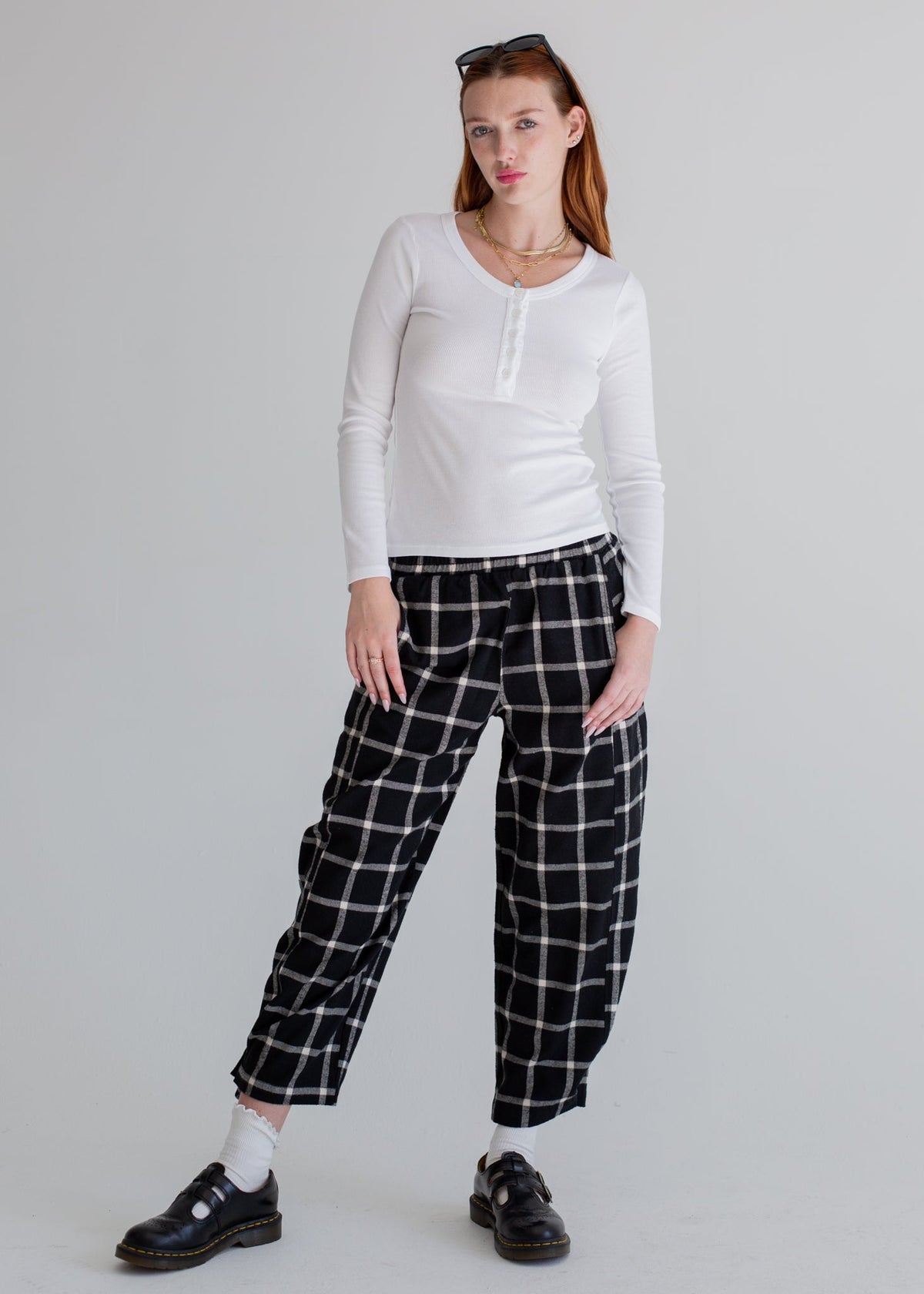 Pull-on Barrel Pant - MeeeShop Women's Fashion