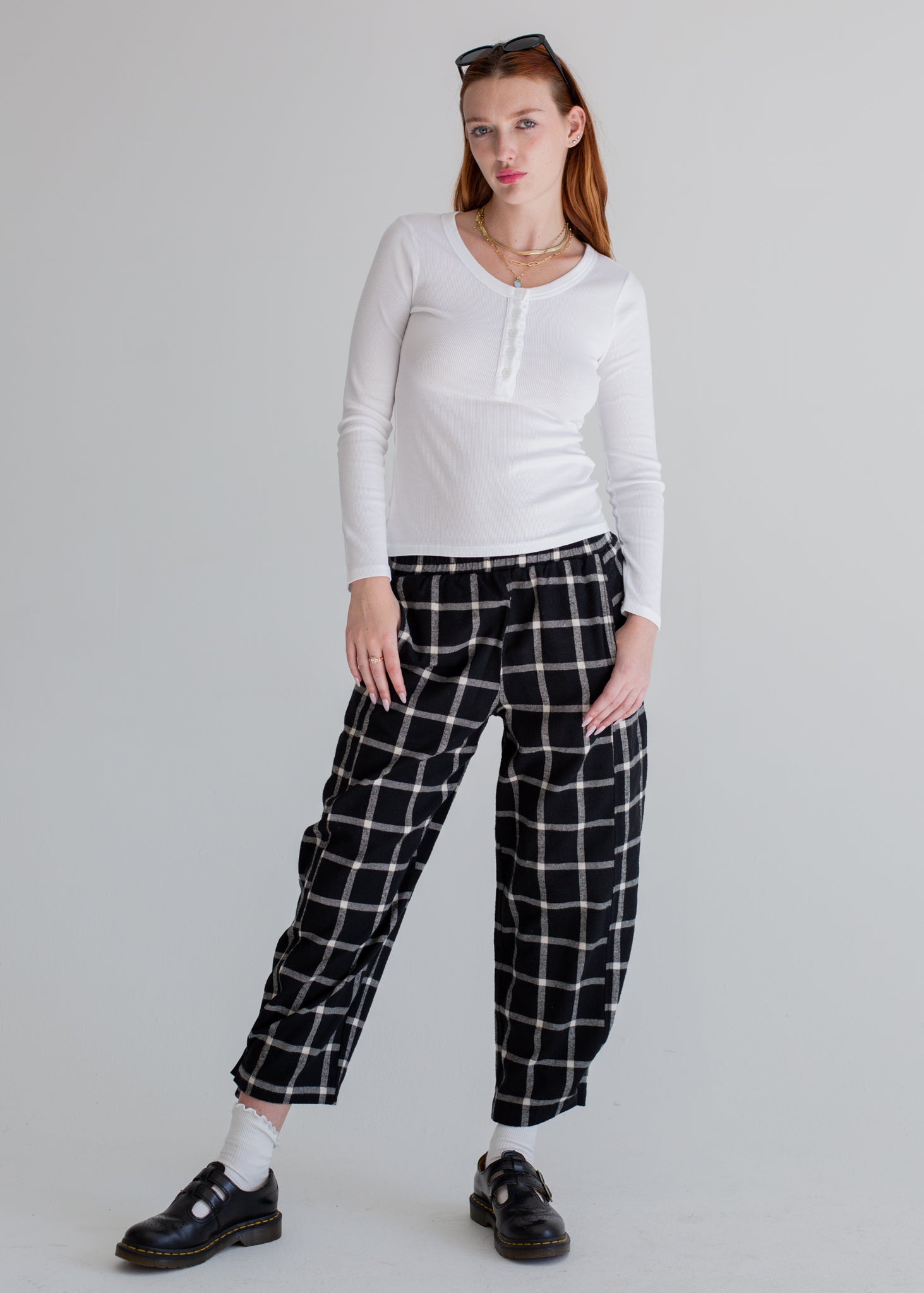 Pull-on Barrel Pant in S view 2 - Pull On Barrel Pants (bottom)
