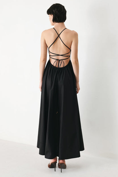 Pure Line Woven Midi Dress view 12 - Pure Cotton A Line Dress
