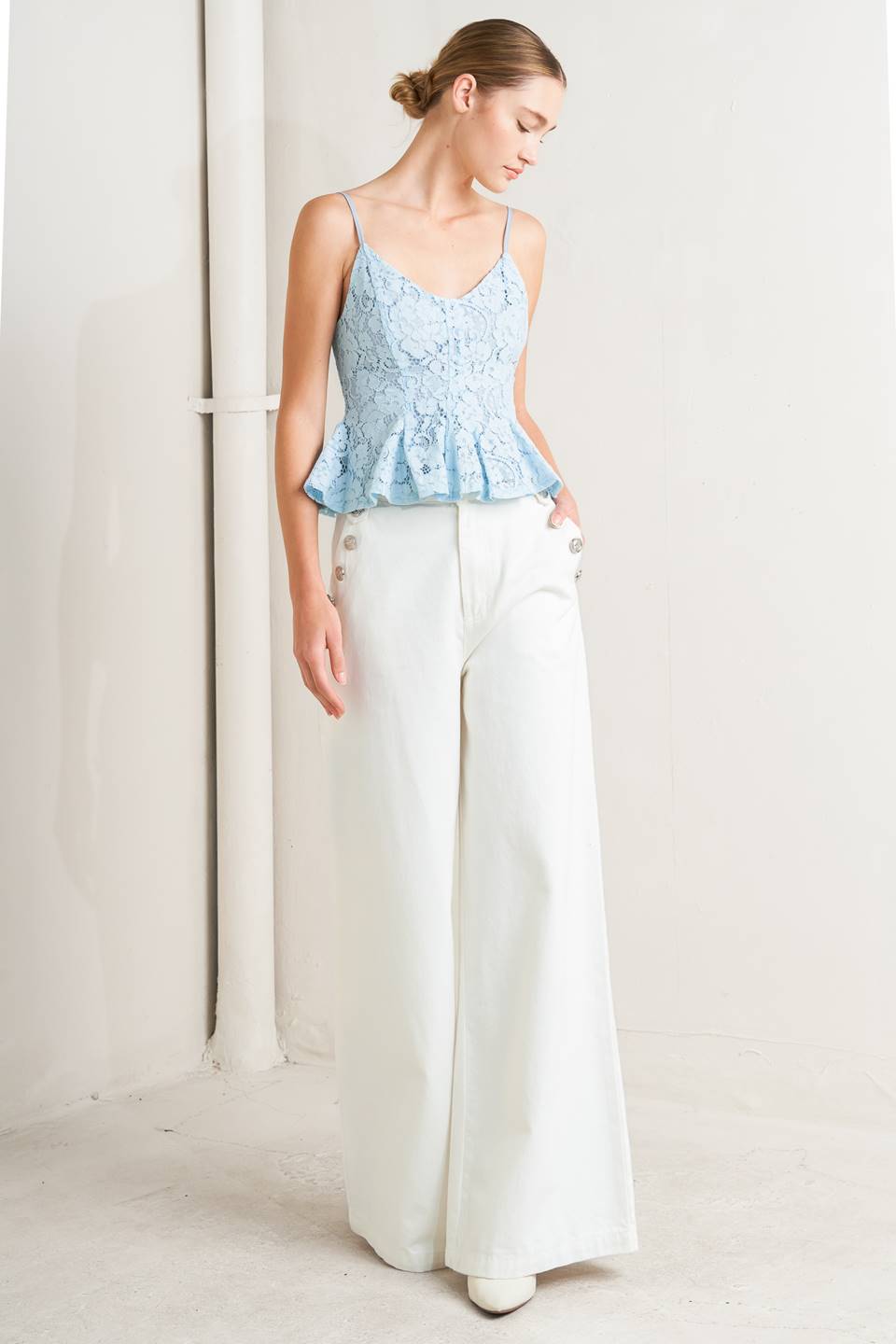 Purely Romantic Woven Lace Cami Top view 10
