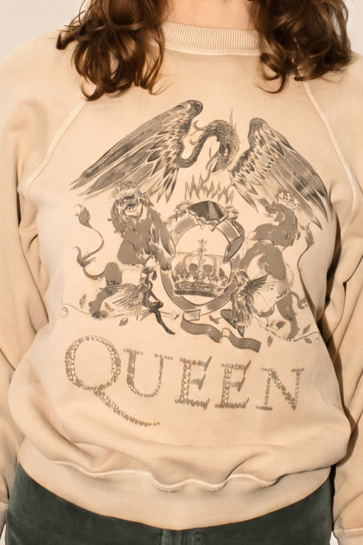 Queen Crest Pullover Top in S view 2